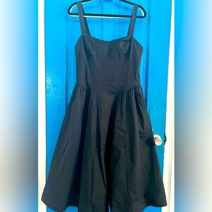 Free people Black Strap Midi Summer Dress